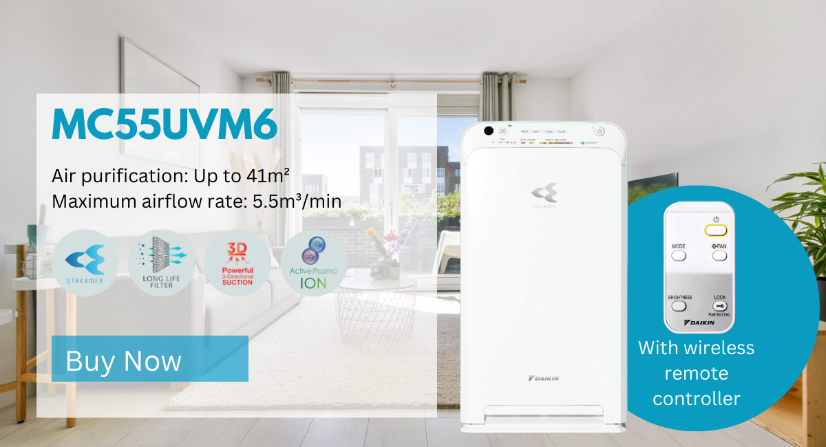 Buy Daikin Streamer Air Purifier MC55UVM6